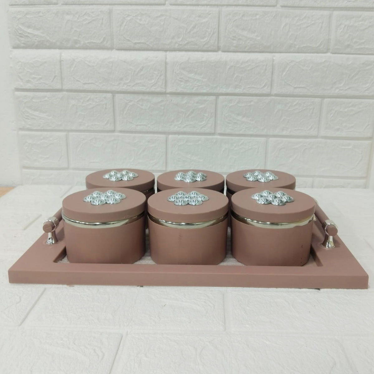 Rishabh Steel King Deluxe 6-Piece Multipurpose Container Set