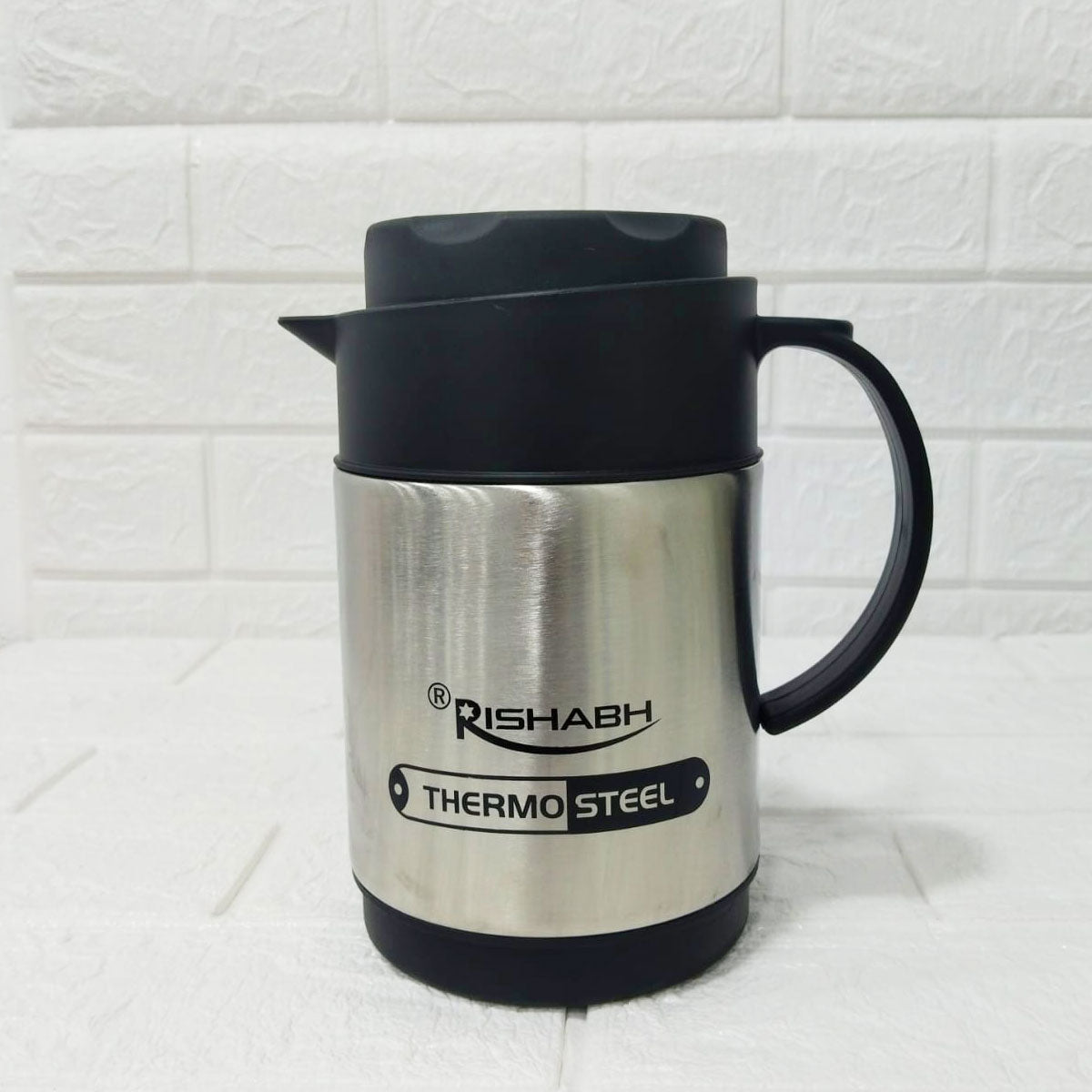 Rishabh Classic Milor Thermo Steel casserole & Jug Gift Set - 2 pcs