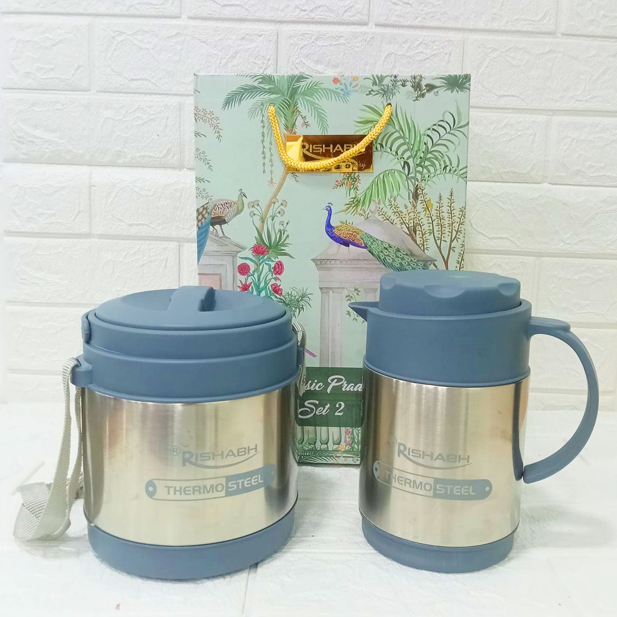 Rishabh Classic Prado Set 2 – Thermosteel Gift Set (2 Pieces)