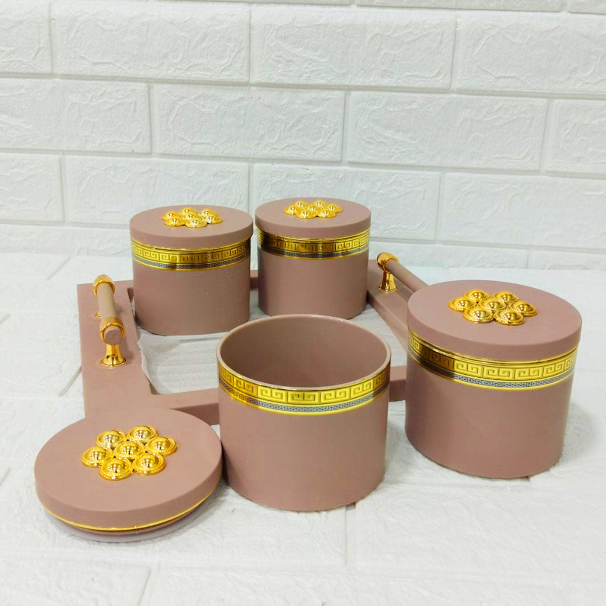 Rishabh Phantom Plus 4 – Stylish Multipurpose Container Set with Tray