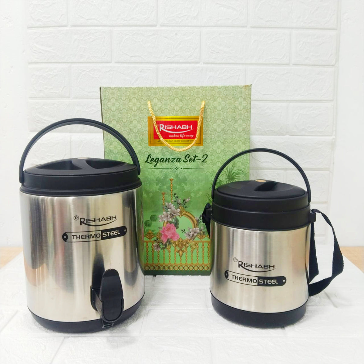 Rishabh Leganza Set-2 – Premium Multipurpose Container Gift Set (2 Pieces)
