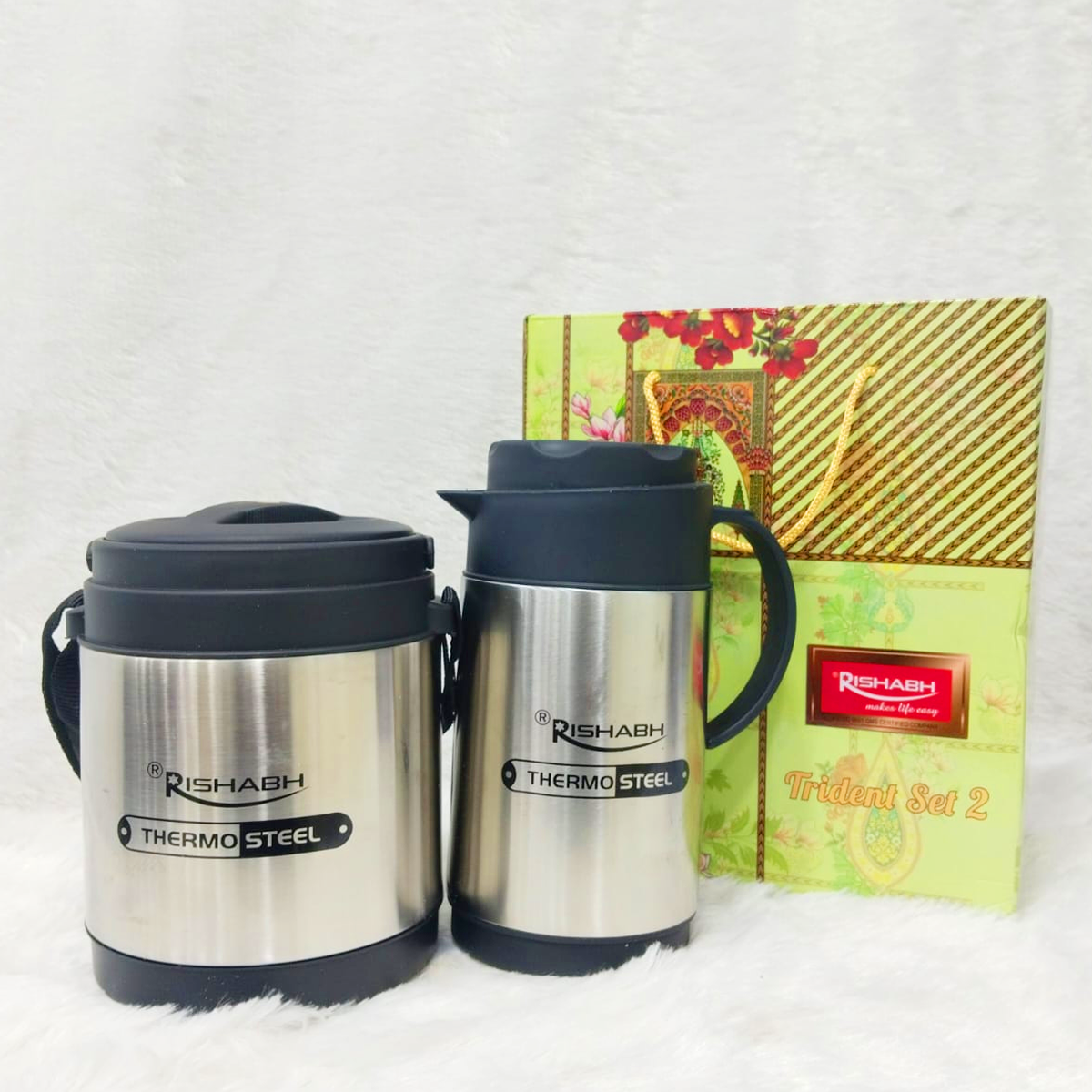 Rishabh Trident Set 2 - Premium Insulated Gift Set