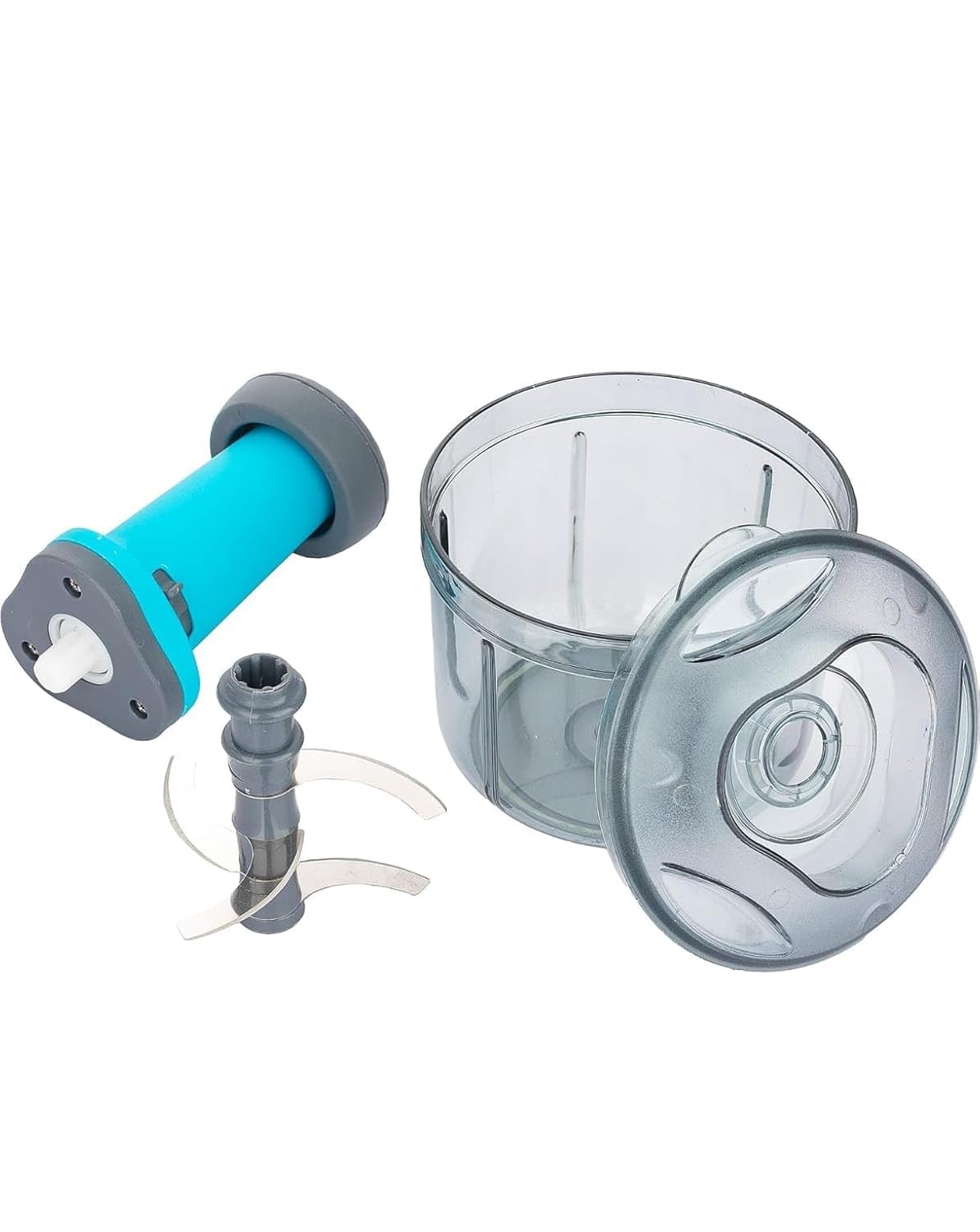 TLBS Hand Press Bingo Push Chopper with Lock & Unlock System, Mini Handy & Compact Chopper(900ML)