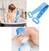 Bath Body Brush Towel Eco-Friendly Back Scrubber Shower Brush Silicone Bath Body Brush (Loos)