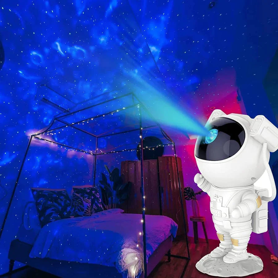 TLBS Star Projector Galaxy Night Light Astronaut Space Projector Starry Nebula Ceiling LED Lamp with Timer & Remote, Kids Room Decor Aesthetic, Gifts for Christmas Birthdays