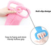 Bath Body Brush Towel Eco-Friendly Back Scrubber Shower Brush Silicone Bath Body Brush (Loos)