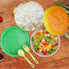 Burger Shape Lunch Box for Kids - School Tiffin Box for Boys & Girls