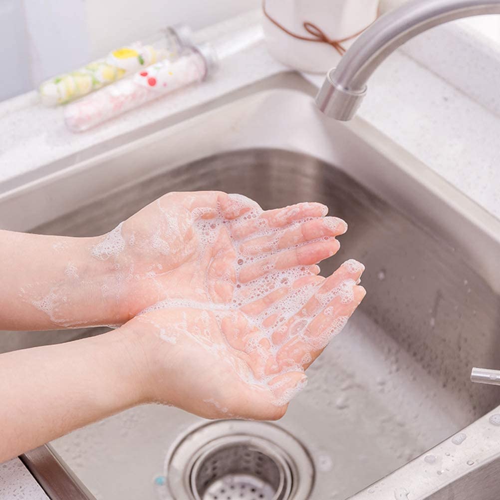 TLBS Soft Paper Soap Flower Design Tube Shape Bottle (Assorted/Random Colour)