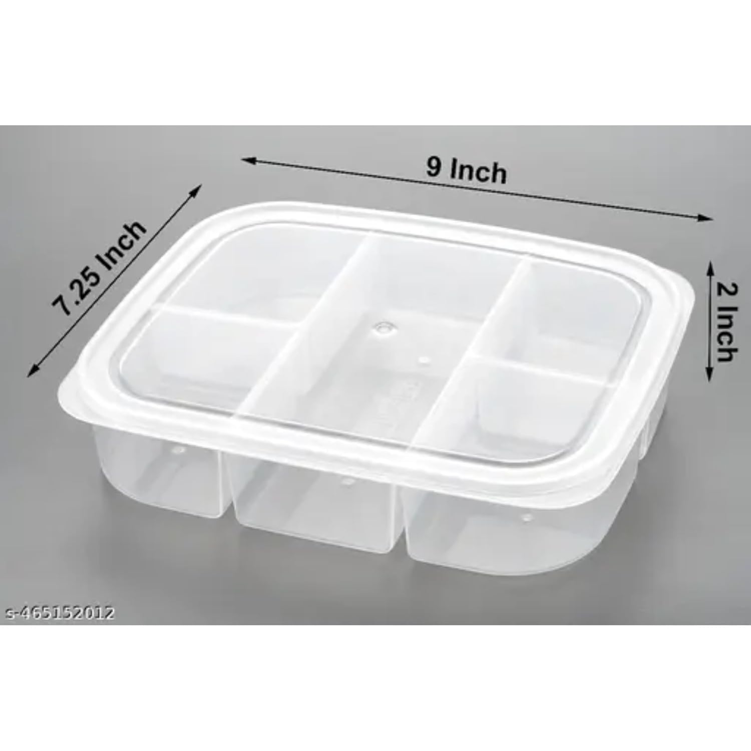 5 in 1 Multipurpose 5 Section Grocery & Vegetable Storage Container