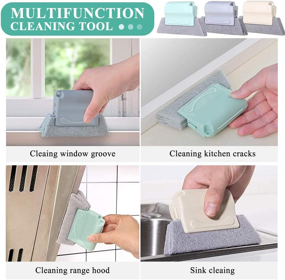 Window Groove Cleaning Brush, Hand-held Groove Cleaner Tools