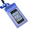 Waterproof Sealed Transparent Mobile Bag Cover for Protection in rain & Swimming Fits for Any Android Universal Size Mobile Phone Multicolored