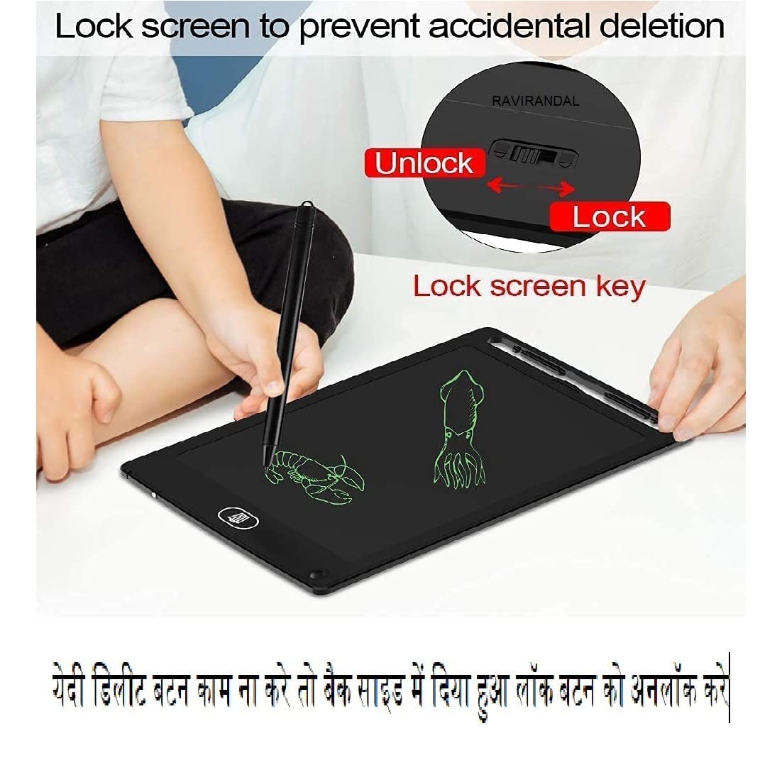 TLBS 8.5 inch LCD E-Writer Electronic Writing Pad/Tablet Drawing Board - Paperless Memo Digital Tablet