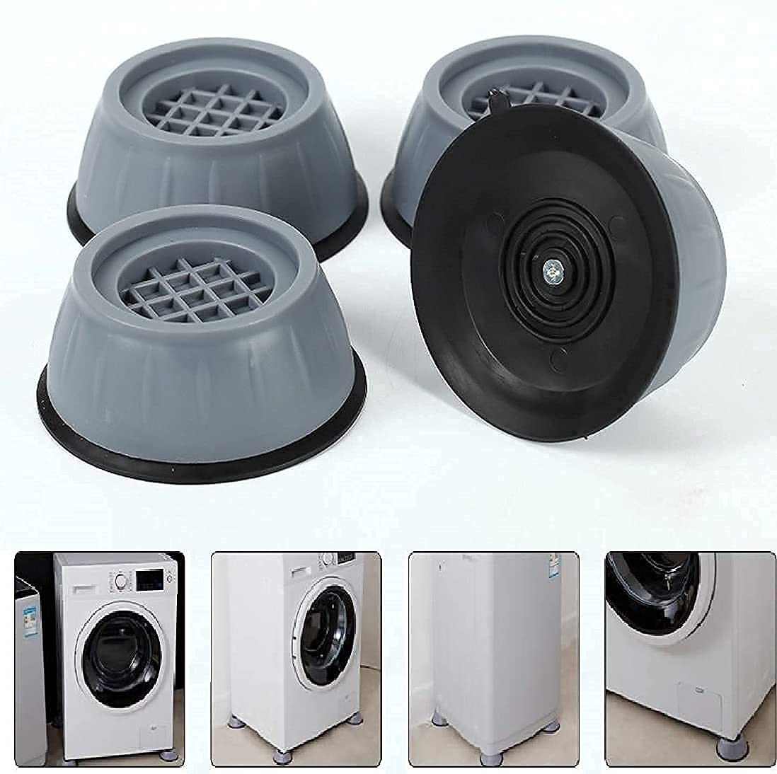 TLBS Anti Vibration Pads for Washing Machine/Fridge/Home Furniture