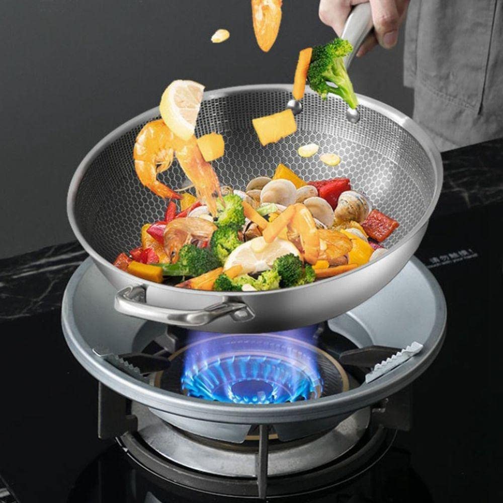 Gas Saver Burner Stand | Gas Saver Jali | Home Gas Stove Fire & Windproof Energy Saving Stand