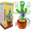 Dancing Cactus Toy for Babies Talking, Speaking, Recording | Repeat What You Say | Singing Electronic Pet for Toddlers | Swing and Sing Toy-Charger Cactus Toy Plant..