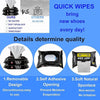 Shoe Cleaner Wipes 80 Pcs Best Quickly Remove Dirt & Stains - These Disposable Shoe Cleaning Wipes