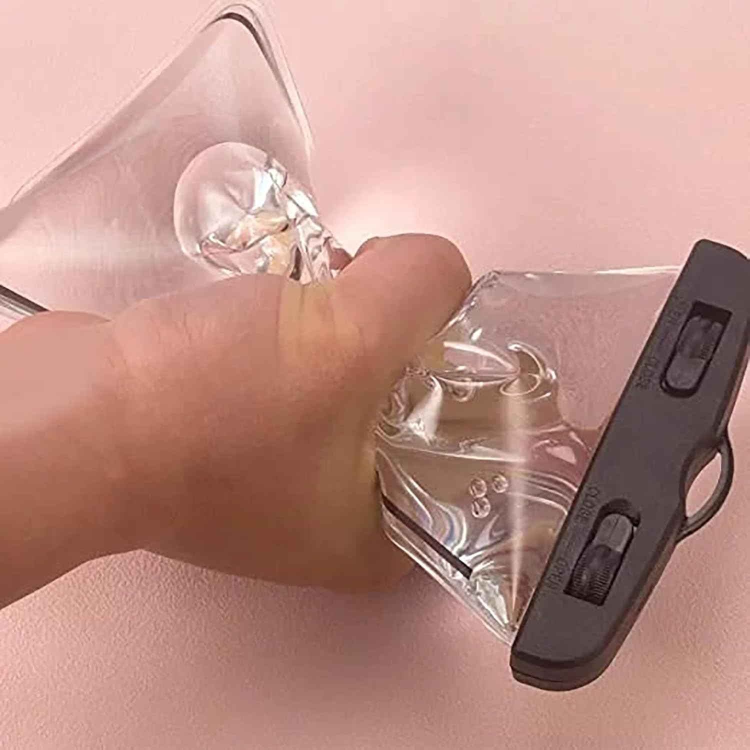 TLBS Mobile Waterproof Sealed Transparent Plastic Bag / Pouch Cover For All Mobile Phones