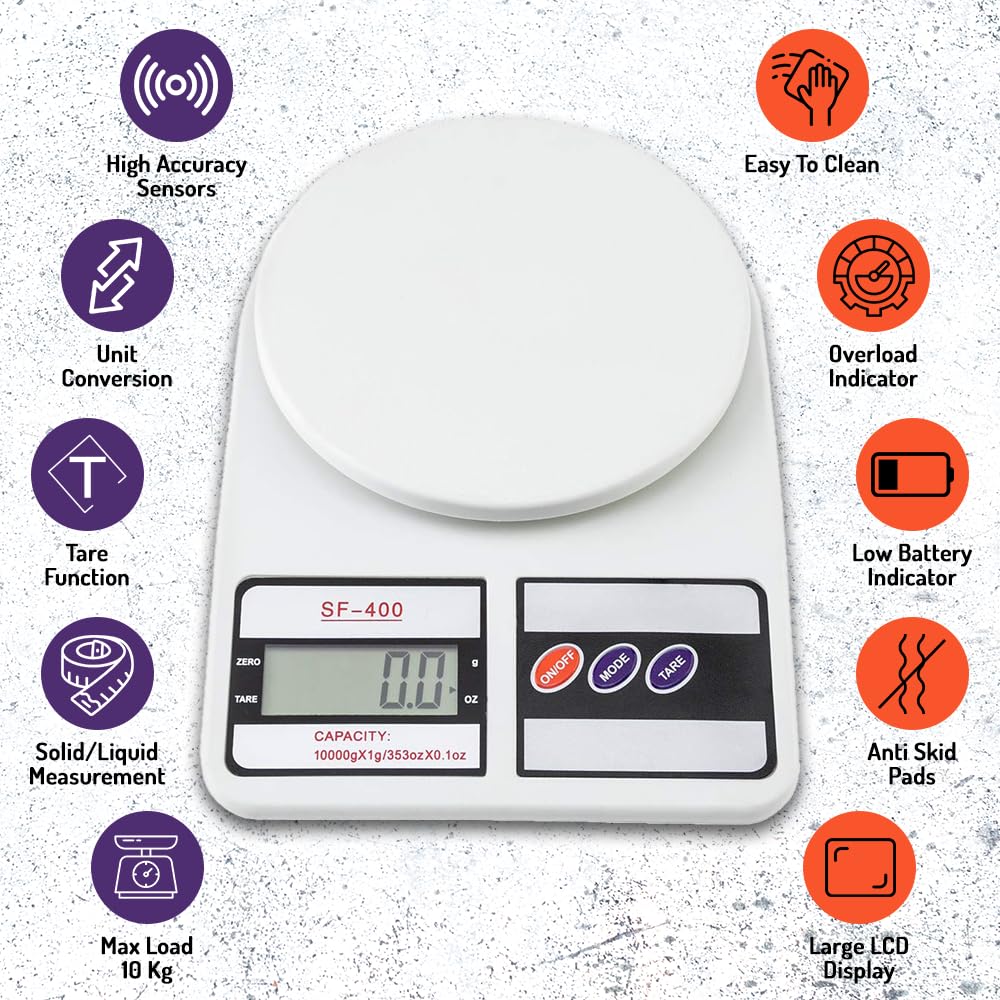 Digital Weighing Scale, Multipurpose-10 Kg