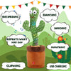 Dancing Cactus Toy for Babies Talking, Speaking, Recording | Repeat What You Say | Singing Electronic Pet for Toddlers | Swing and Sing Toy-Charger Cactus Toy Plant..