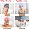 Hair Towel Wrap Absorbent Towel Hair-Drying Bathrobe Microfiber Bath Towel Hair Dry Cap Salon Towel