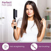 Hair Straightener, Hair Straightener Comb For Women & Men, Hair Styler, Straightener Machine Brush/Ptc Heating Electric Straightener With 5 Temperature Rain Clean