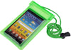 Waterproof Sealed Transparent Mobile Bag Cover for Protection in rain & Swimming Fits for Any Android Universal Size Mobile Phone Multicolored