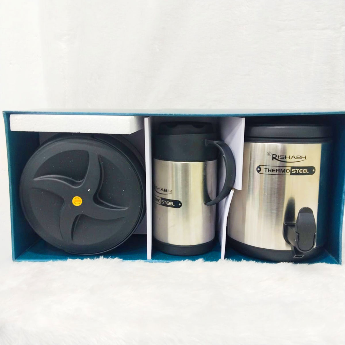 Rishabh Thermosteel Taj Set of 3pc