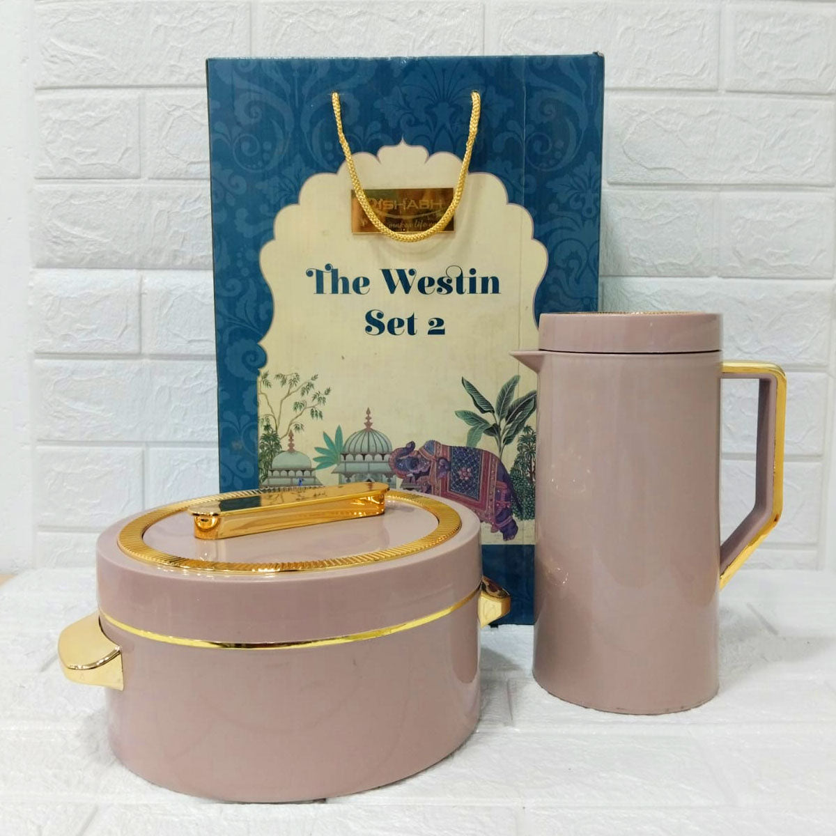 Rishabh Thermo-Insulated Casserole & Jug | Premium Hot & Cold Gift Set