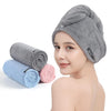 Hair Towel Wrap Absorbent Towel Hair-Drying Bathrobe Microfiber Bath Towel Hair Dry Cap Salon Towel