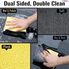 Microfiber Cloth for Car and Bike Cleaning | 40x30 cm | 600 GSM | Multipurpose Kitchen and Car Accessories | Ultra Absorbent Polishing and Detailing Cloth