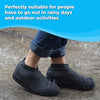 Silicon Anti Slip Water Resistant Overshoes/Shoes Cover for Rain/Protector Shoe Rain Cover for Men, Women - Random Color