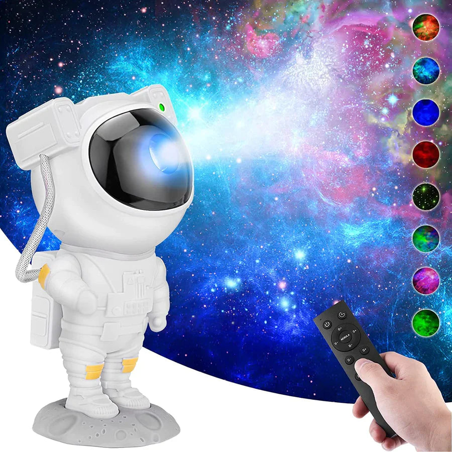 TLBS Star Projector Galaxy Night Light Astronaut Space Projector Starry Nebula Ceiling LED Lamp with Timer & Remote, Kids Room Decor Aesthetic, Gifts for Christmas Birthdays