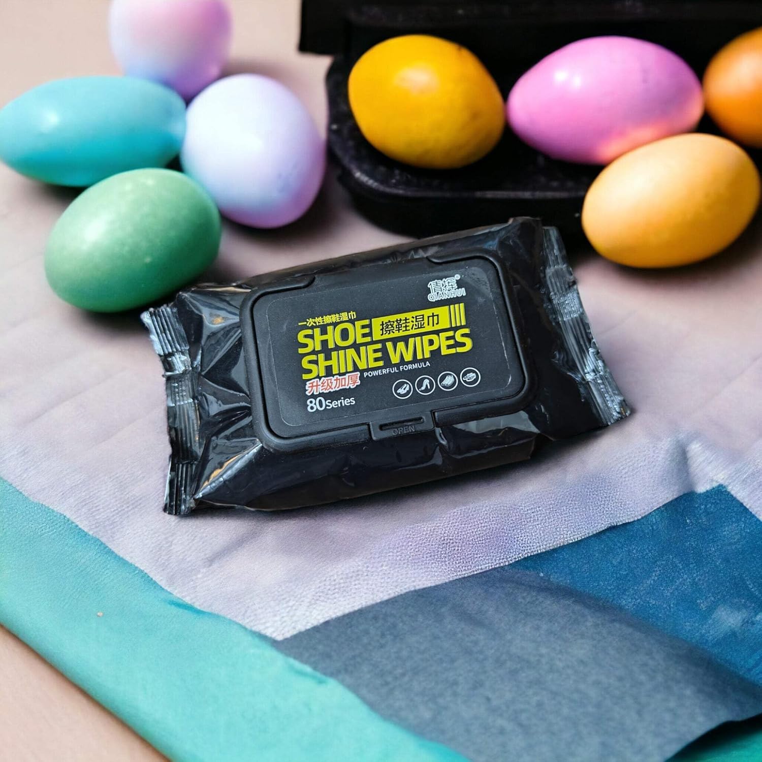 TLBS Shoe Cleaner Wipes 80 Pcs Best Quickly Remove Dirt & Stains - These Disposable Shoe Cleaning Wipes