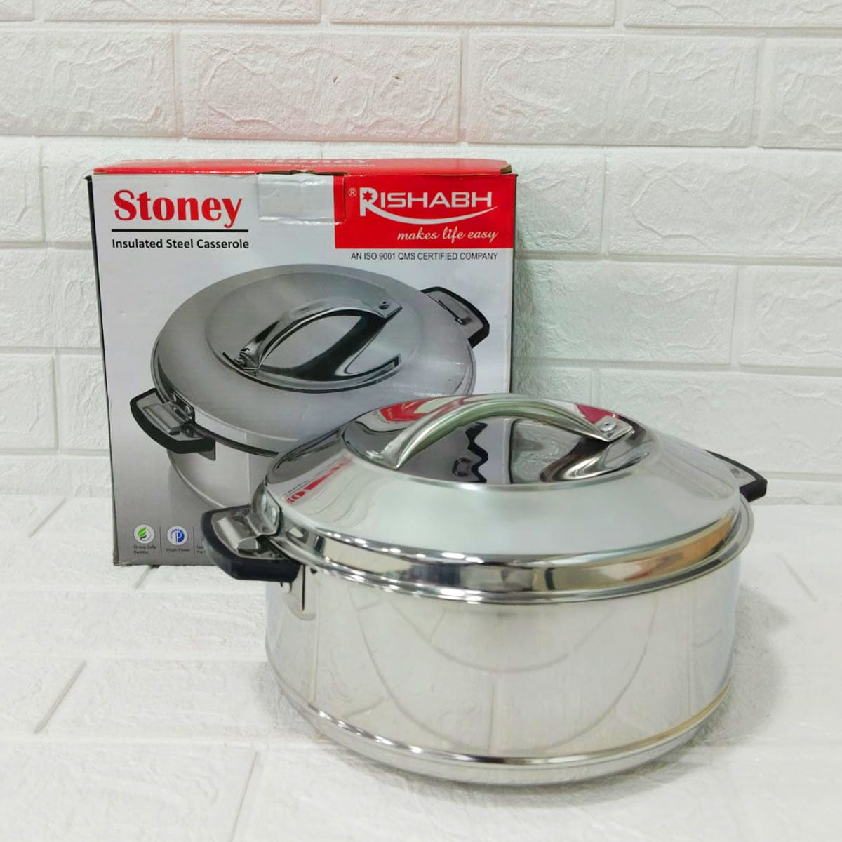 Rishabh Stoney 2500 Insulated Steel Casserole