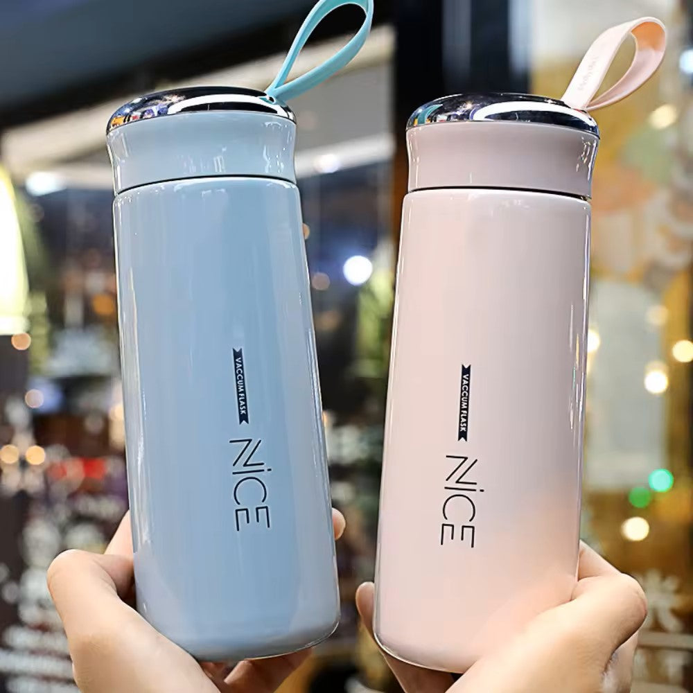 glass water bottle 400ml Glass Water Bottle with silicone protection sleeve cover