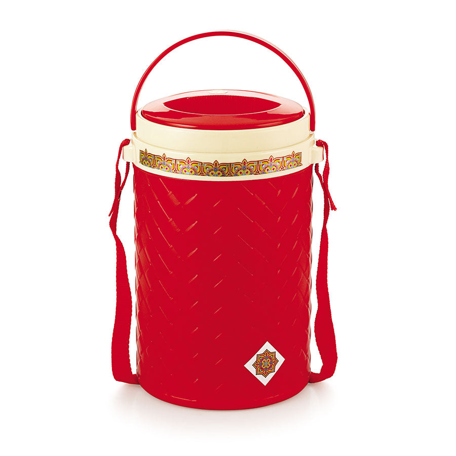 Rishabh Happy Meal 4 Lunch Box 4 SS Container Box Pack Of 1