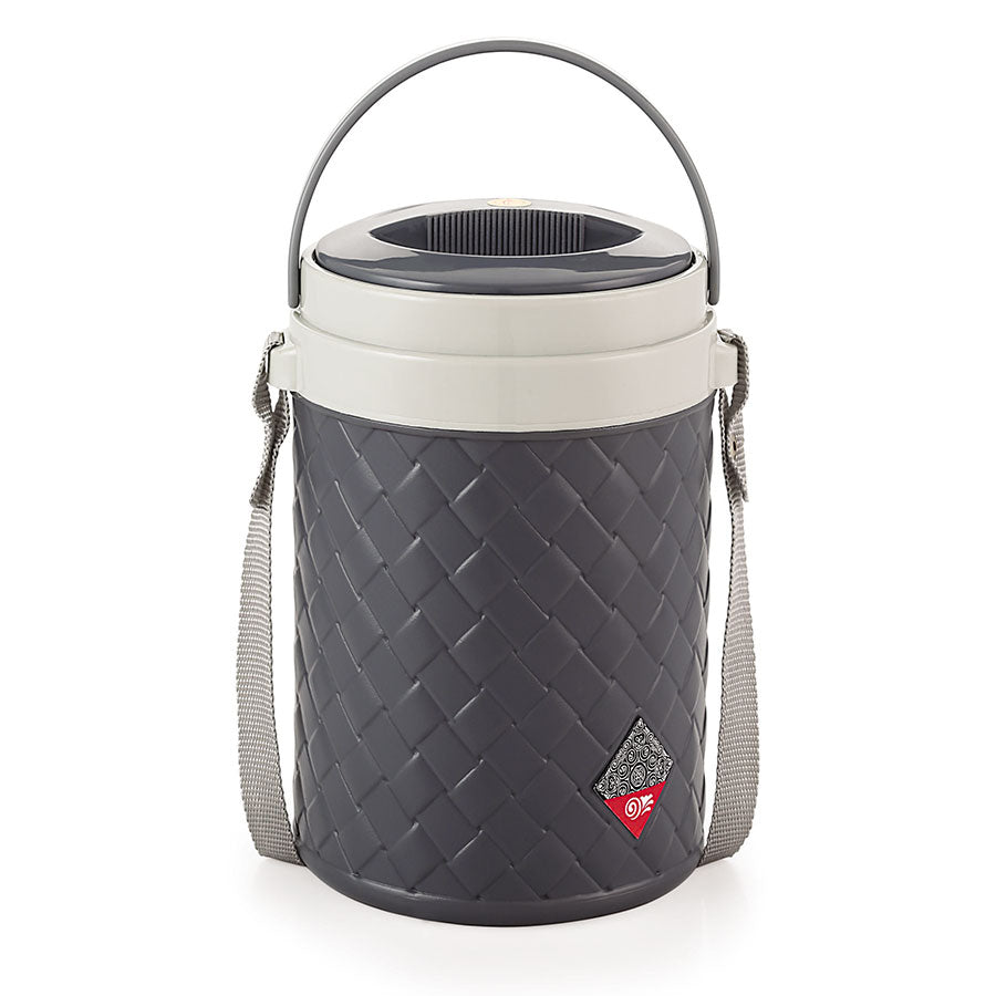 Rishabh Happy Meal 4 Lunch Box 4 SS Container Box Pack Of 1