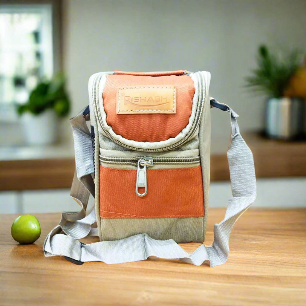 Rishabh Galaxy Stanley 3 Inside Steel Container - Microwave Safe and 100% Leak Proof Lunch Box 3 Containers Lunch Box