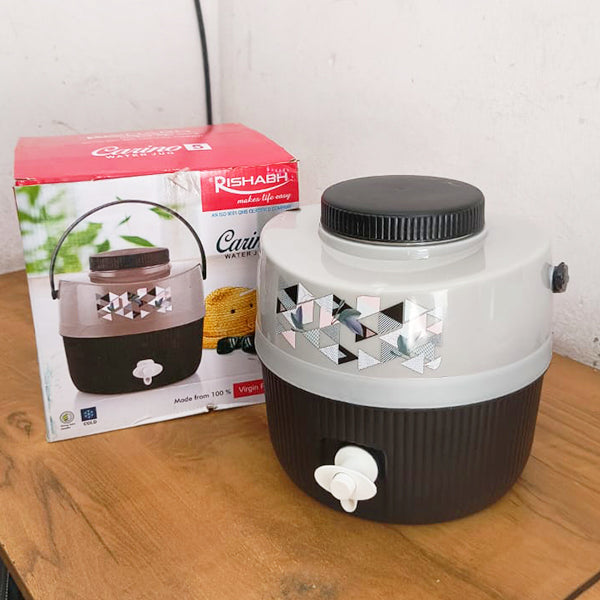 Rishabh Carino 5 Ltr Insulated Water Jug Pack Of 1 Pcs