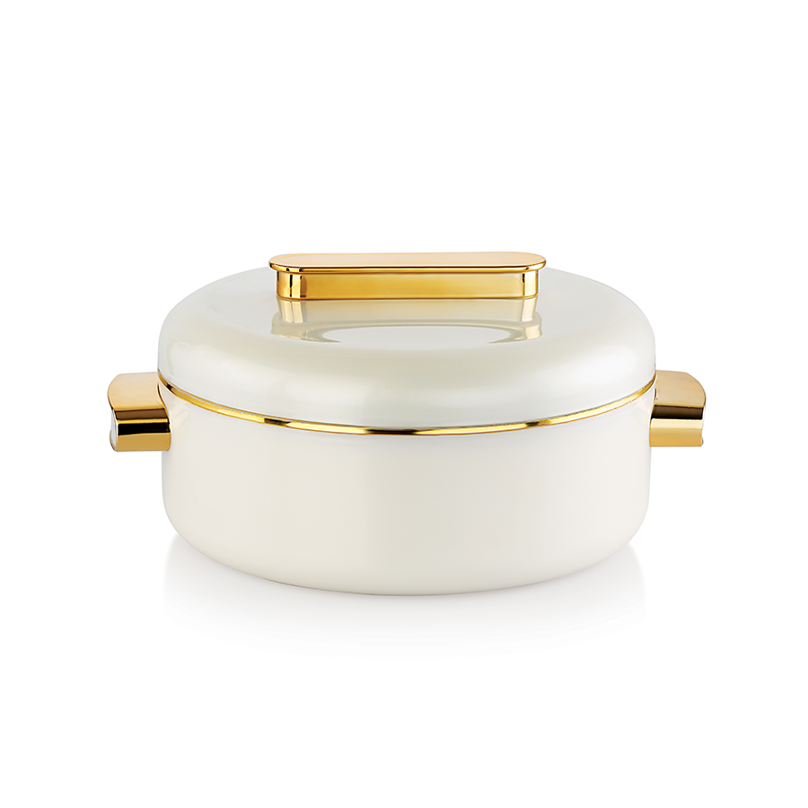 Rishabh Inner Stainless Steel Sheraton Casserole | Multicolor Casserole | Easy to Carry | Serving Casserole 2000ml