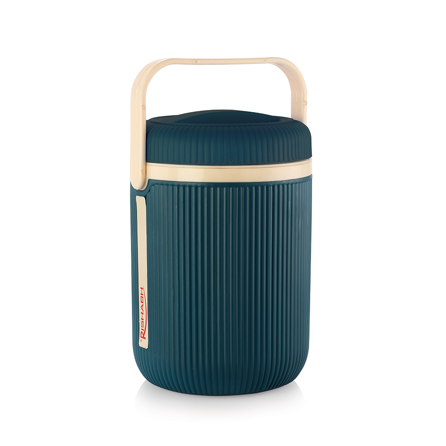 Rishabh Slavia 4 Lunch Box 4 Stainless Steel Container Box Pack Of 1