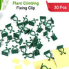 Tree Clip Plant Wall Climbing Fixing Clips, Reusable Self Adhesive Plant Support Garden Twist Clips (30 PCS)