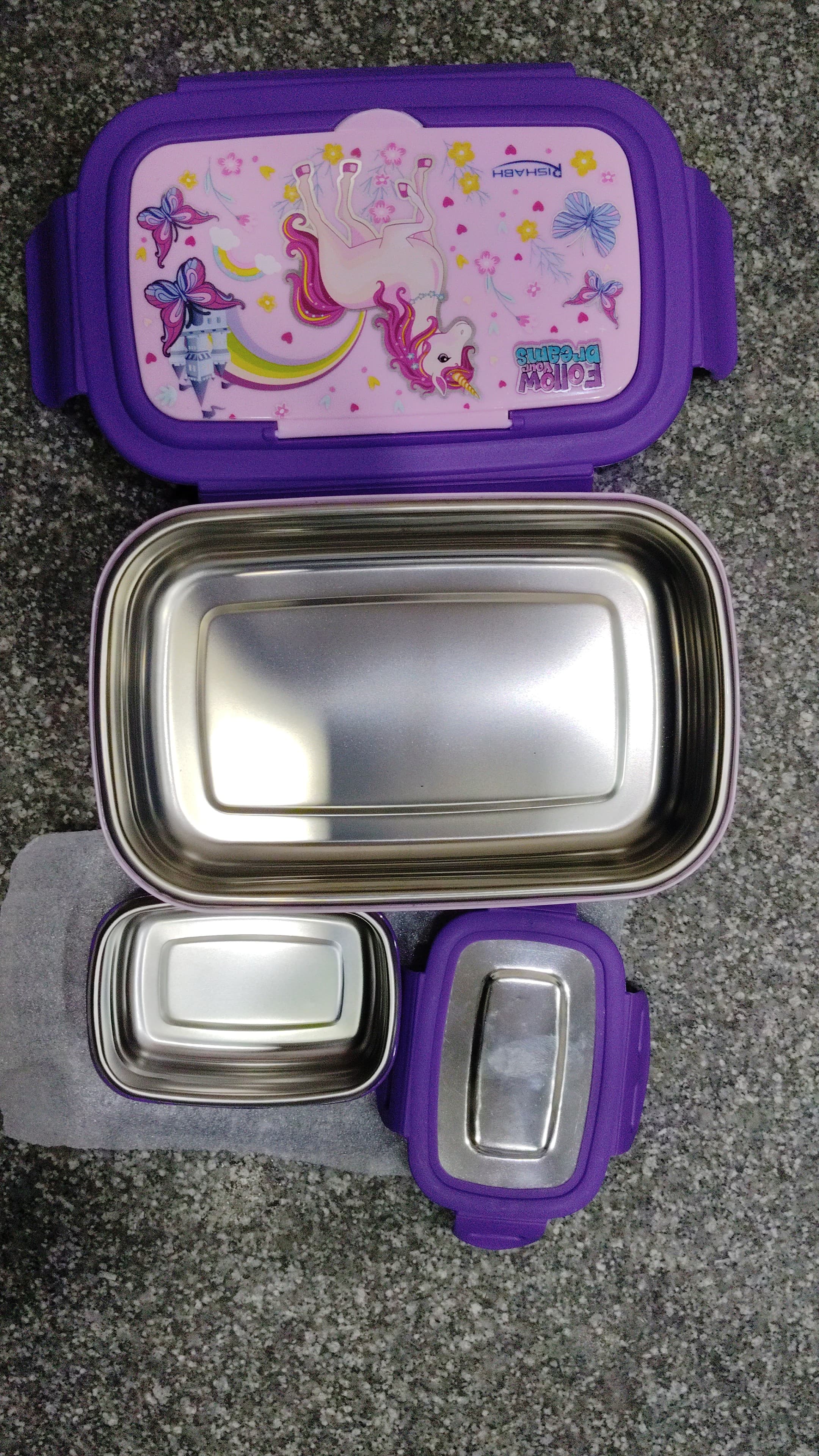 Rishabh Flip Style DLX lunch box