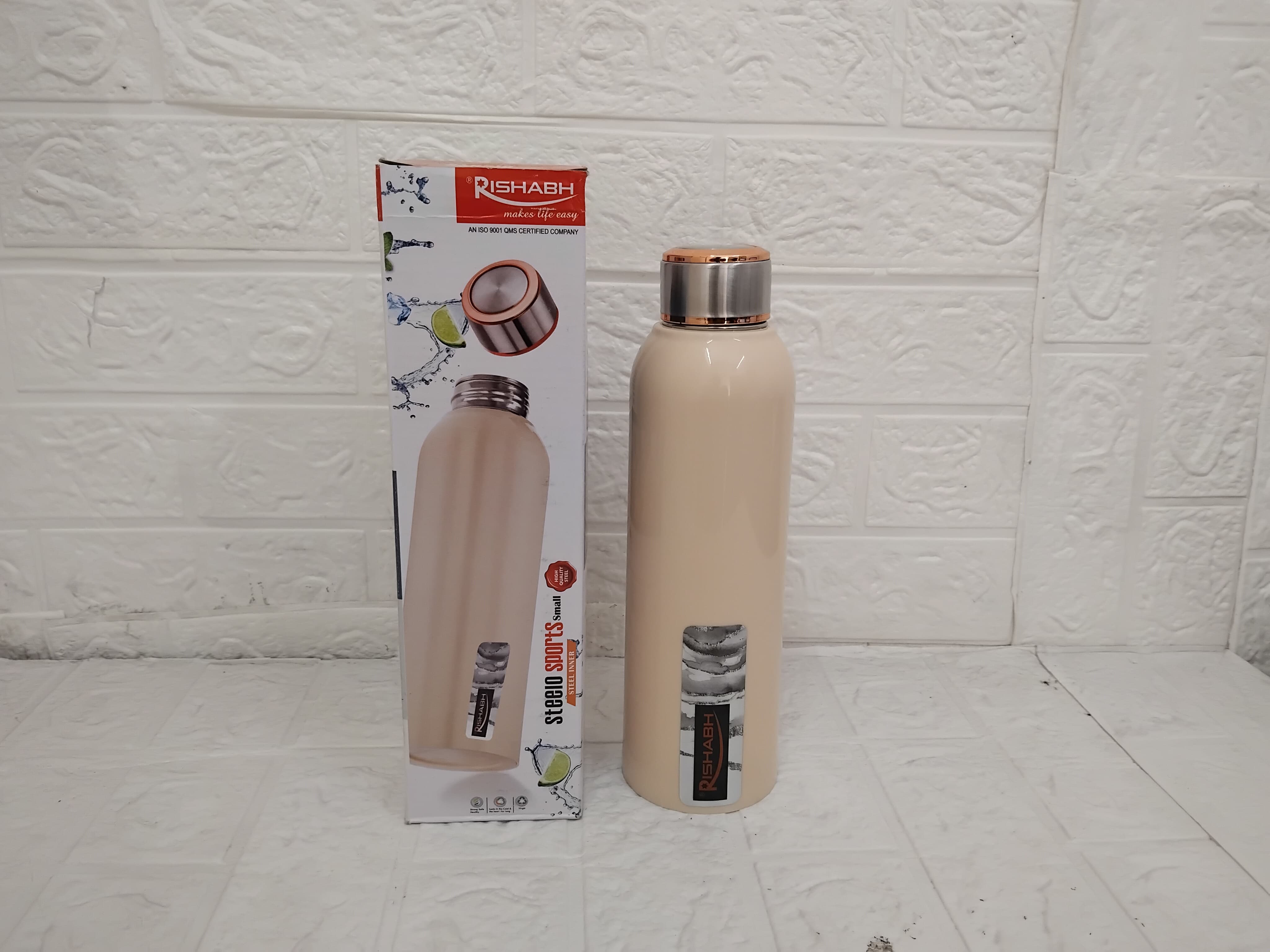 Rishabh Steelo Sports Small Insulated Water Bottle Multicolour