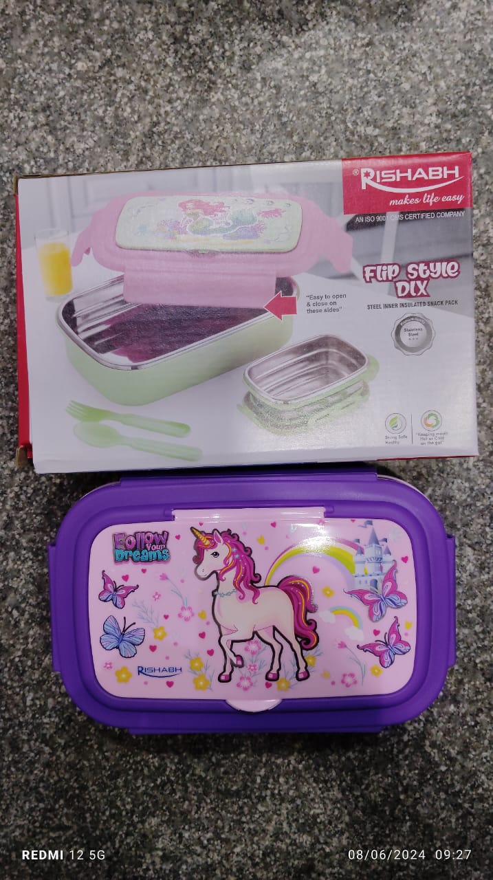 Rishabh Flip Style DLX lunch box