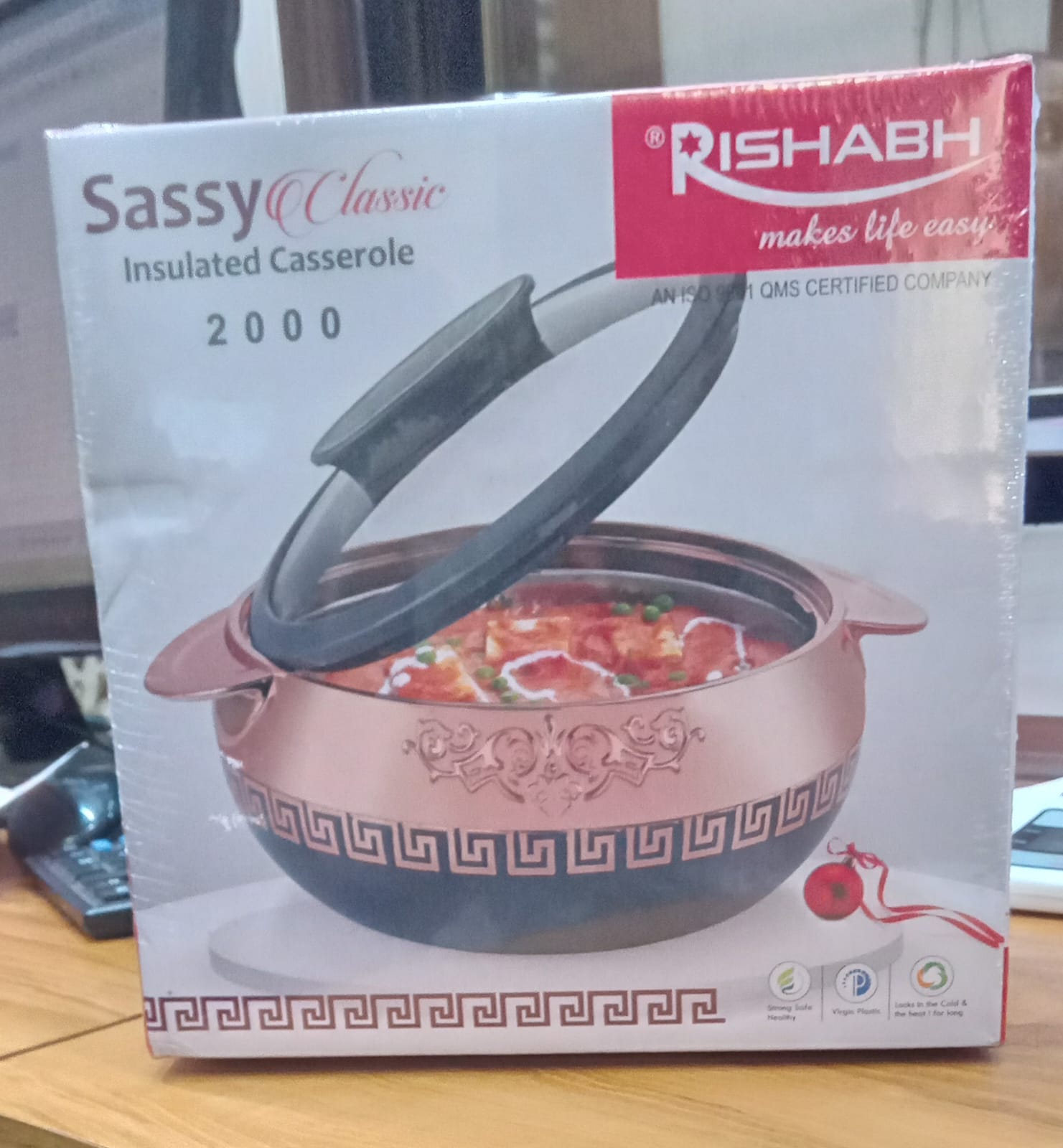 Rishabh Sassy Classic Insulated Casserole 2000ml