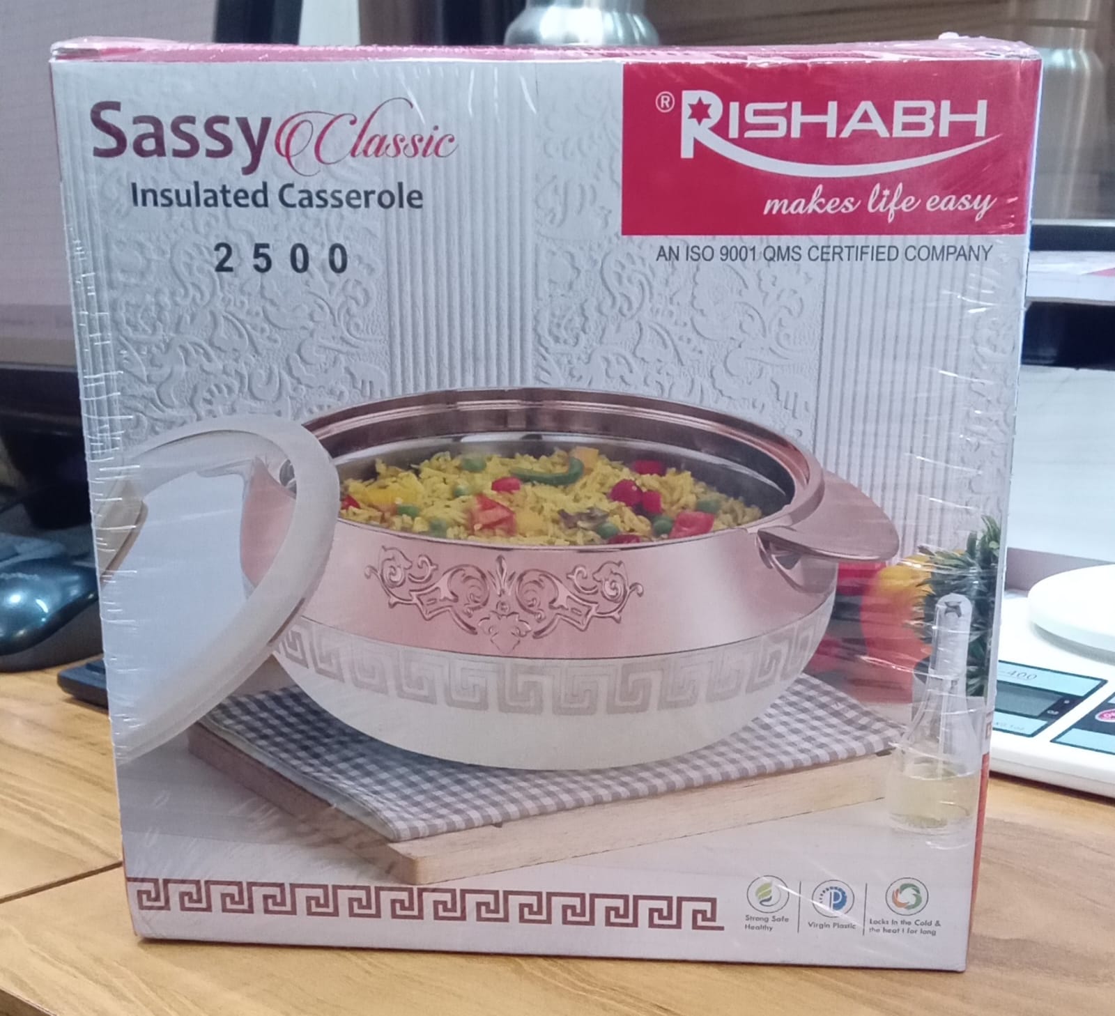 Rishabh Sassy Classic Insulated Casserole 2500ml