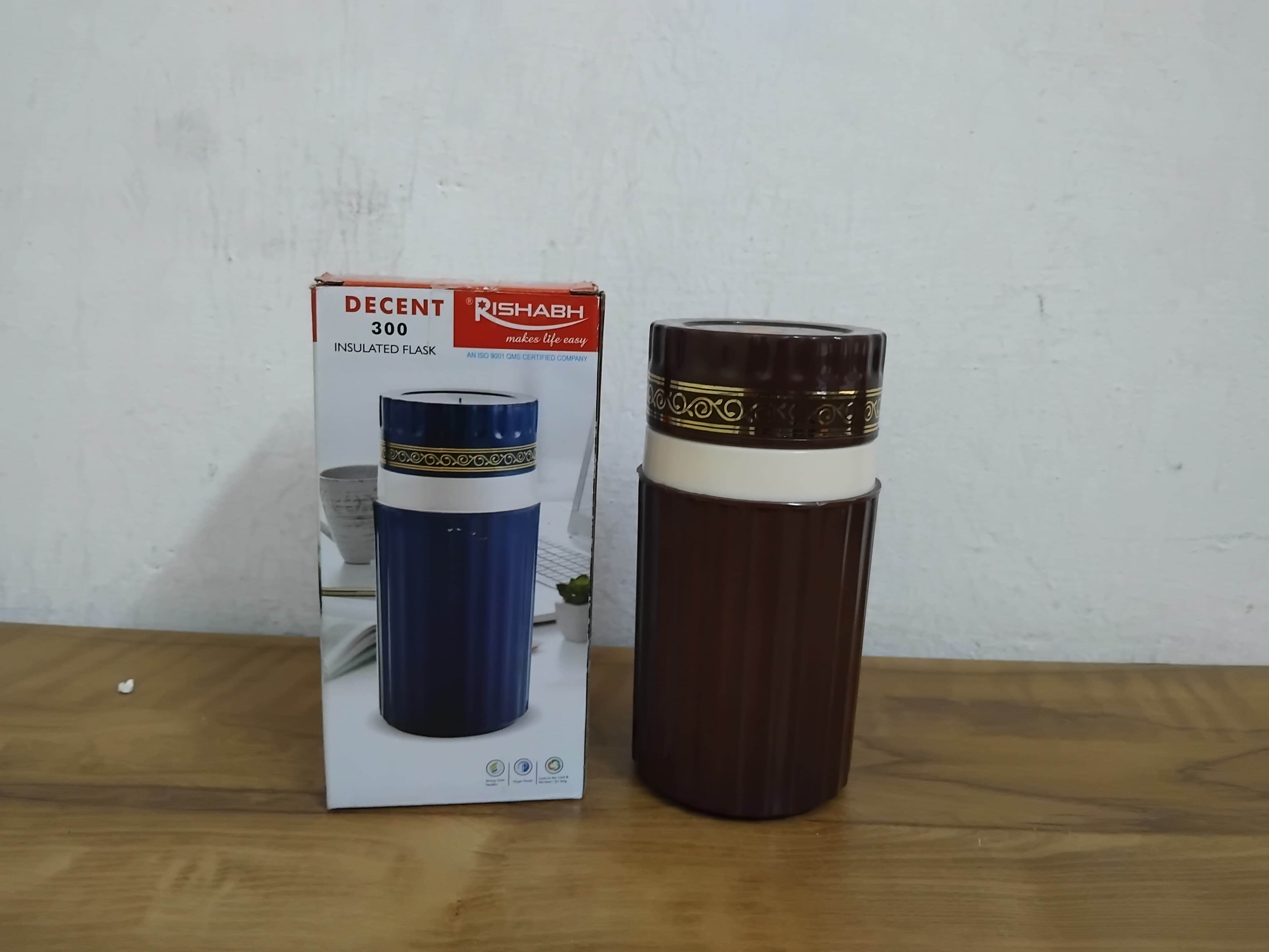 Rishabh Decent 300 Insulated Flask Smart Plastic Products