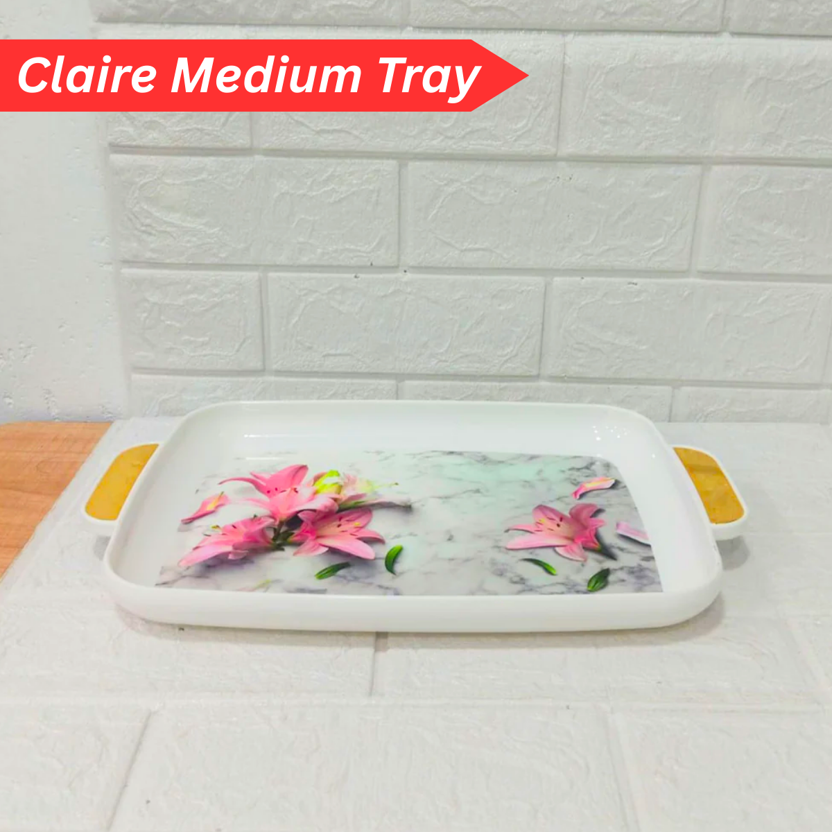 Rishabh Claire Medium Tray