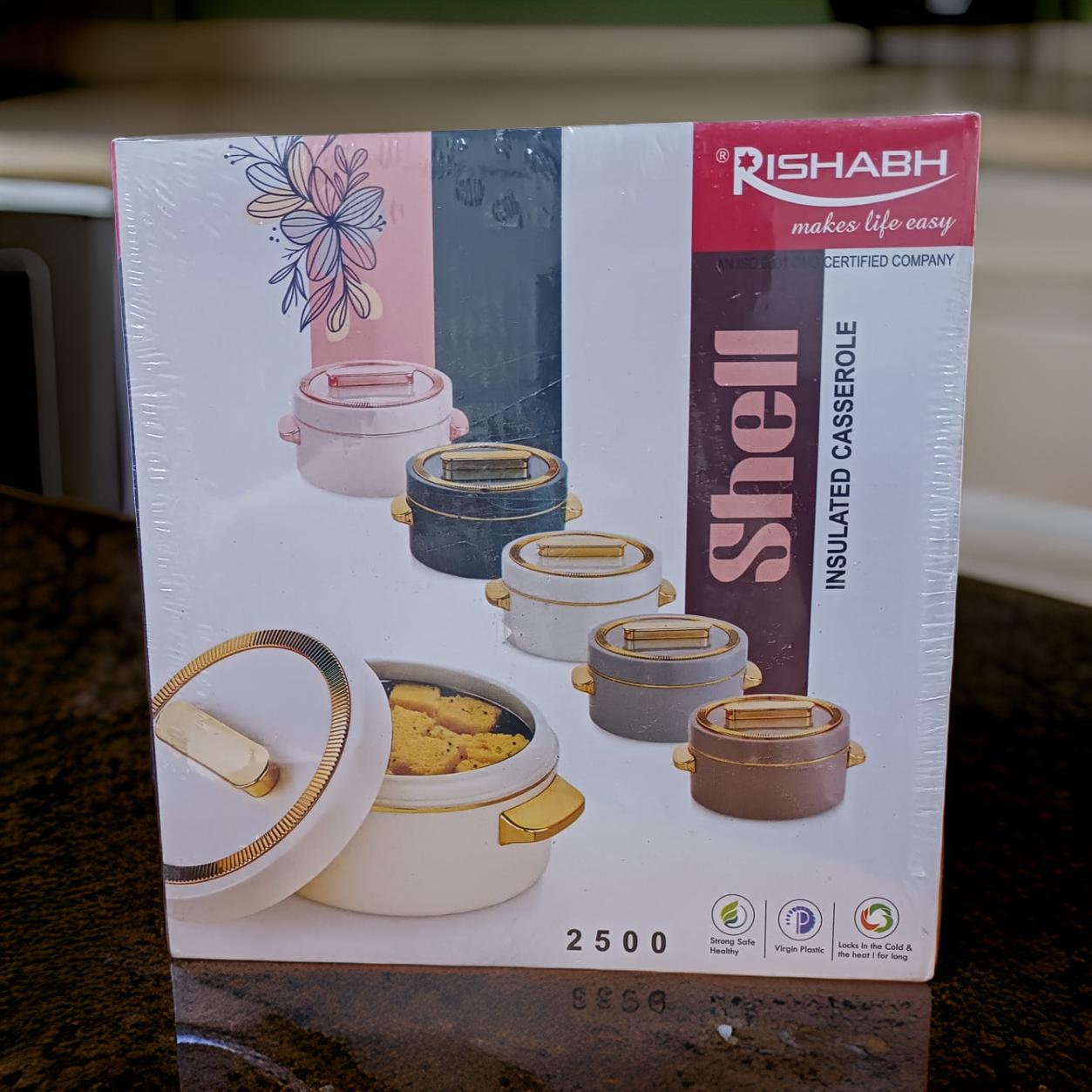 Rishabh Shell Insulated Casserole 2500ml